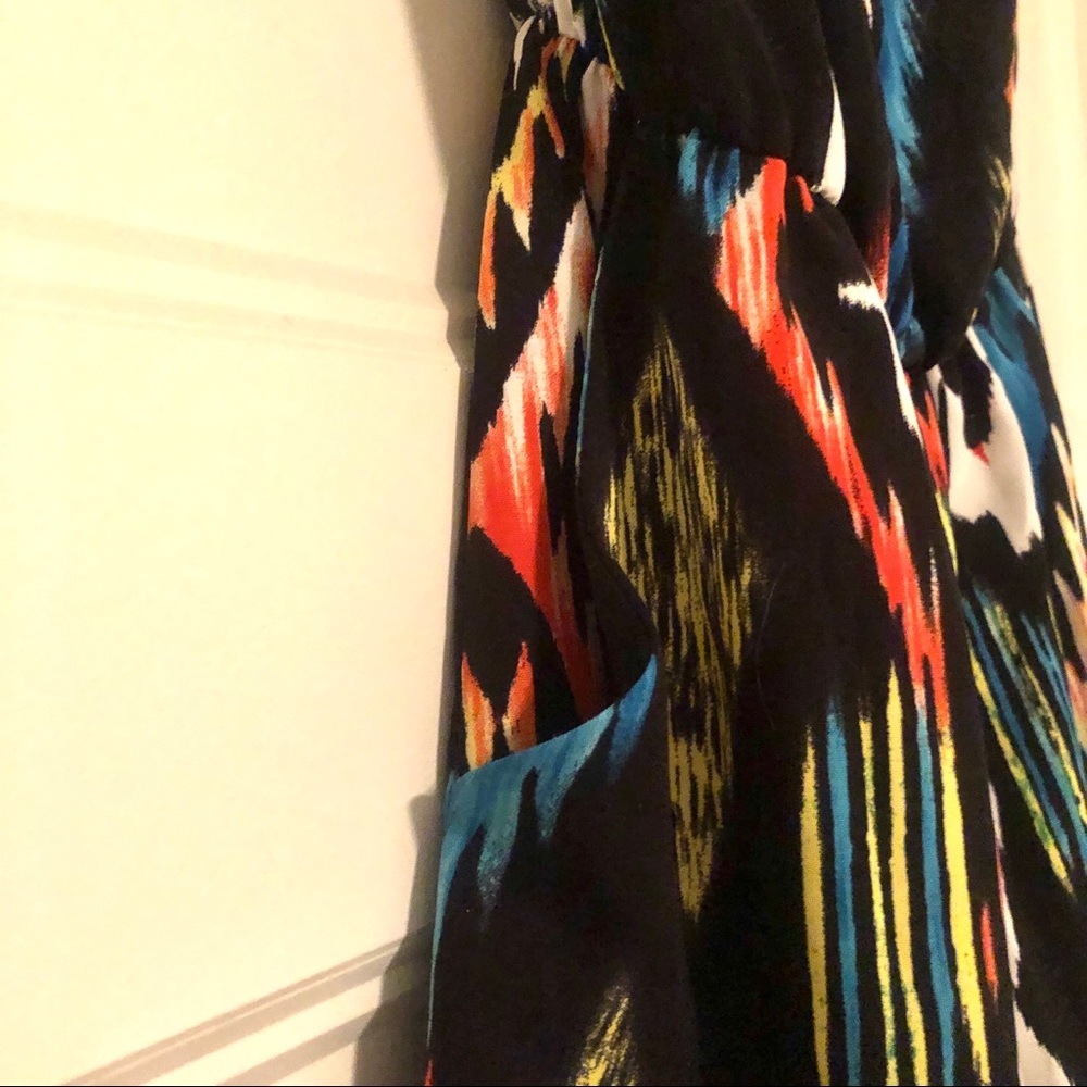 TYCHE Tribal Geo Print Tube Top Romper - Picture 4 of 4